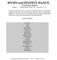 Hymn and Festive Dance Concert Band sheet music cover